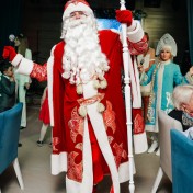 Дед Мороз в ресторане Sanremo 009