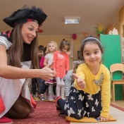 Рапунцель и пиратка в детском саду у милой Евы 006