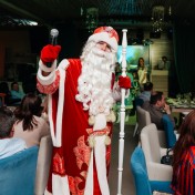 Дед Мороз в ресторане Sanremo 008